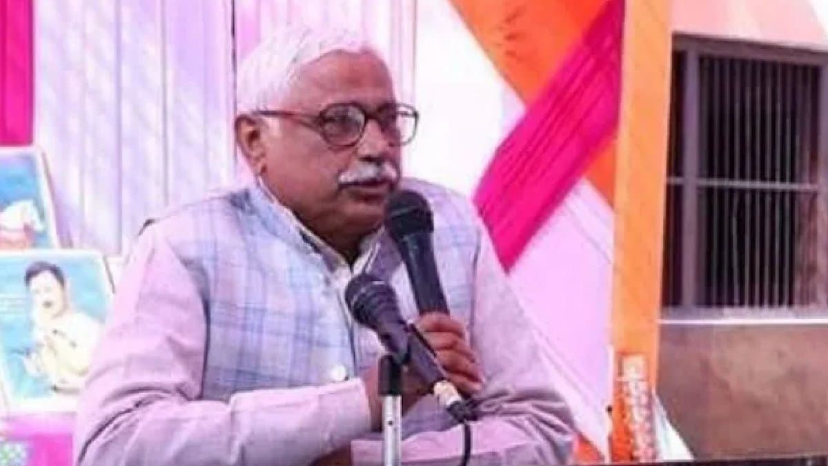 Uttarpradesh BJP leader dies in injection with a  poisonous substance 