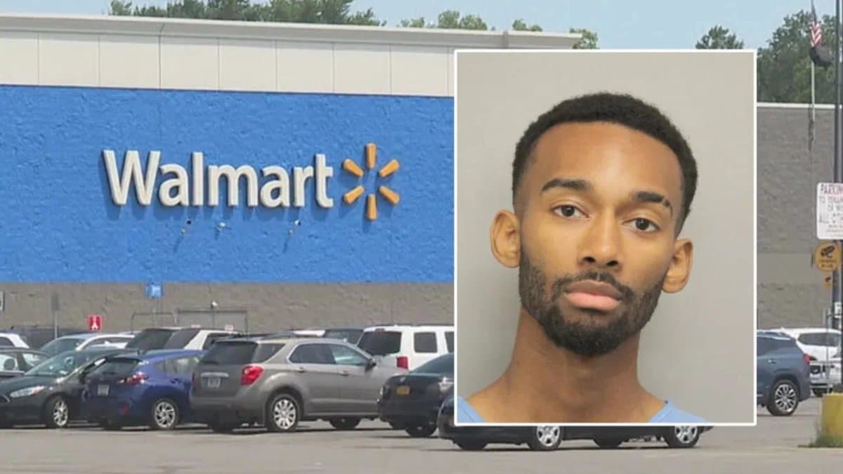 Man tried to chase Walmart customers without clothes in a bizarre incident