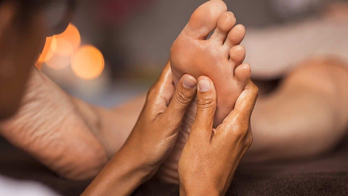 Where should you massage with ghee to get maximum benefits lif