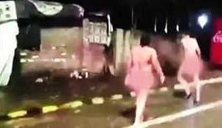 Naked Couple Seen on Laxmi Nagar Street Video Goes Viral gnr