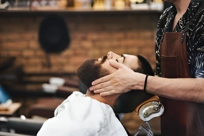 Taking excessive head neck massage from untrained barbar may cause a brain stroke or death also lif