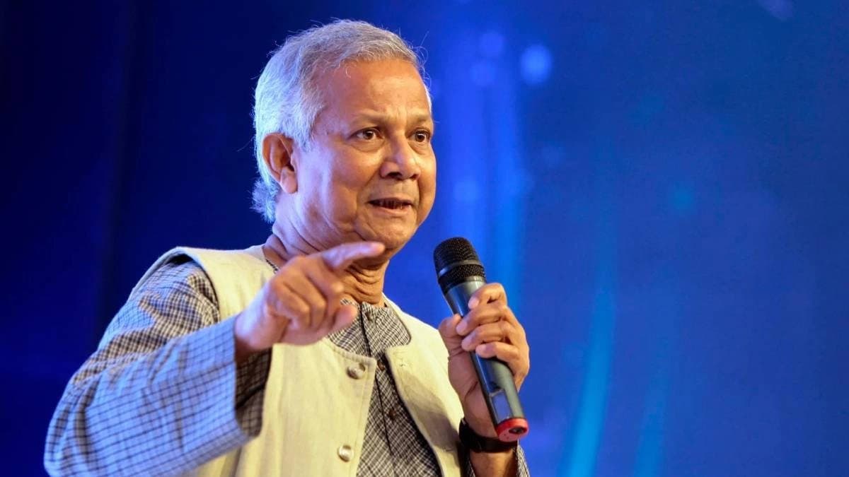 Bangladesh chief adviser Muhammad Yunus launched a fierce attack on India.
