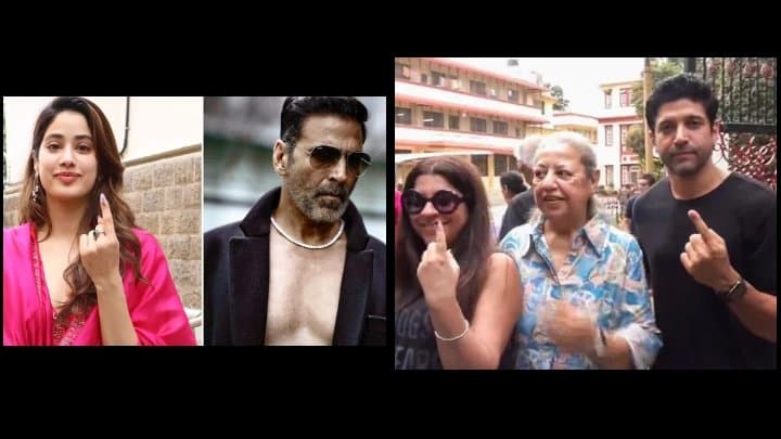 Akshay Kumar, Farhan Akhtar, other celebrities cast vote in Lok Sabha polls fifth phase 