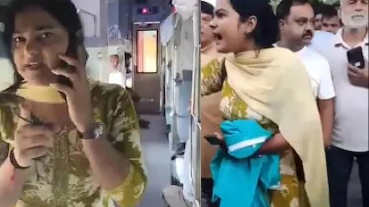 Ticketless Bihar Teacher incident update After Train Face-Off Teacher Attacks TTE viral Video