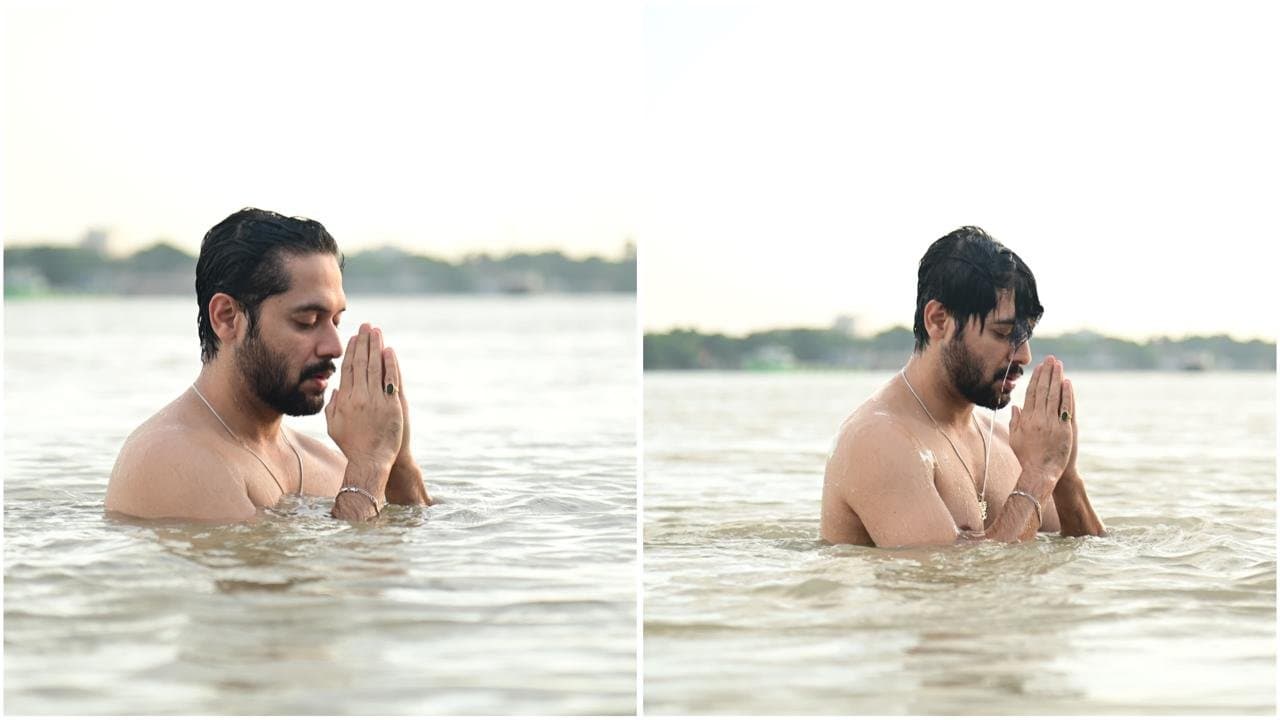Vikram Chaterjee: ছবি মুক্তি পেতেই গুরু পূর্ণিমায় তর্পণ 'সূর্য'র, প্রকাশ্যে বিক্রম চট্টোপাধ্যায়ের গঙ্গাস্নানের ছবি