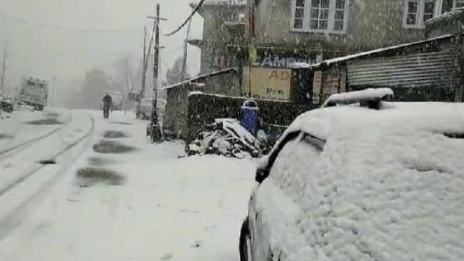 Orange Alert Issued For Snowfall Across Himachal