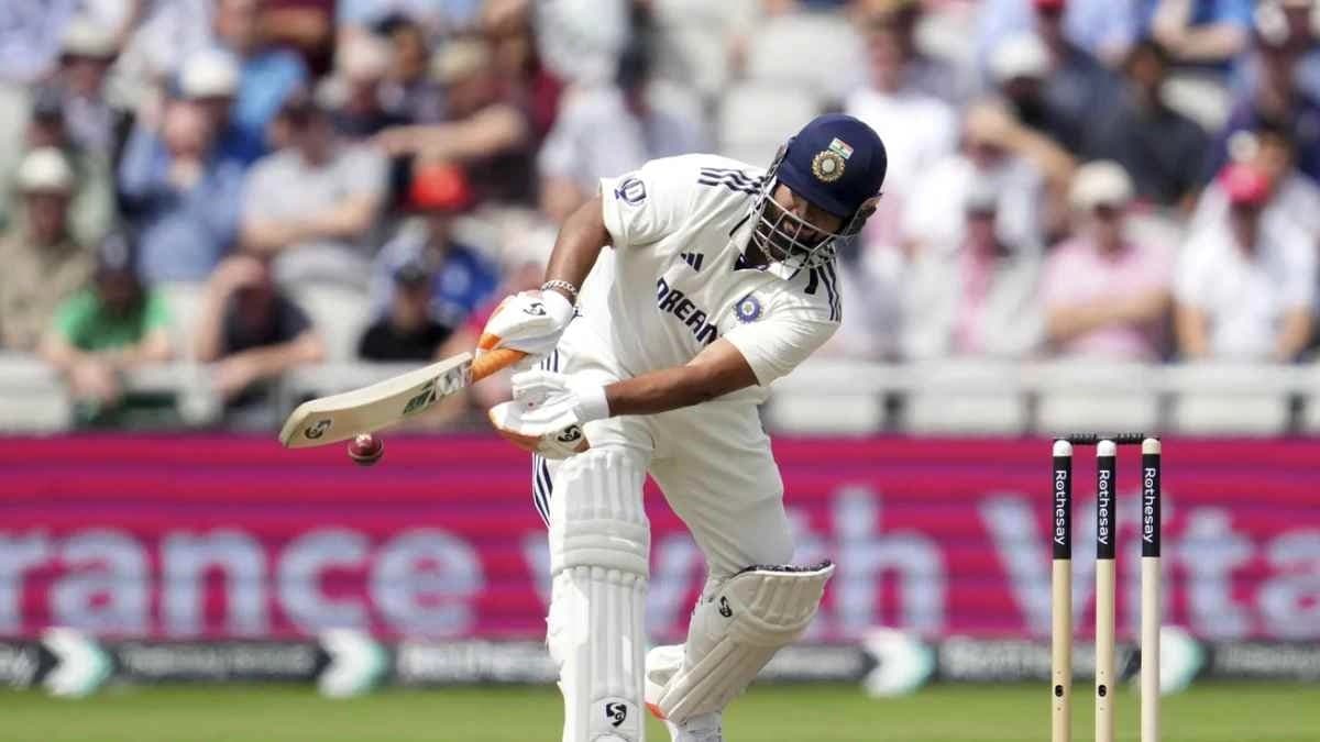 India England: Rishabh Pant Half Century in Manchester against England