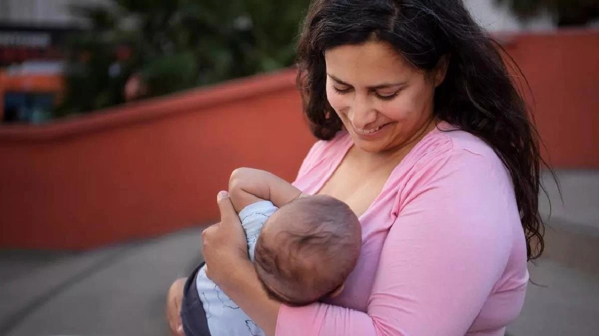 Husband gets jealous after Wife Breastfeeds newborn son