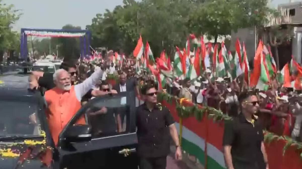 PM Modis grand rally in Gujarat