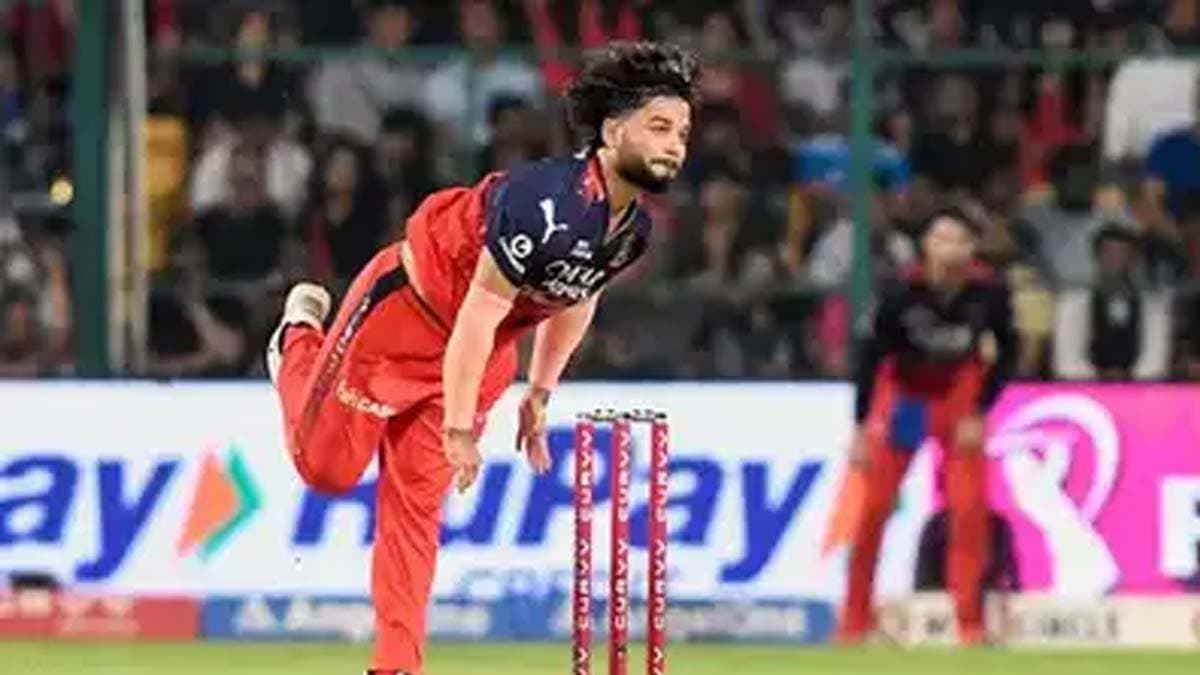Cricketer Suyash Sharma played in IPL tournament after receiving injections for hernia pain