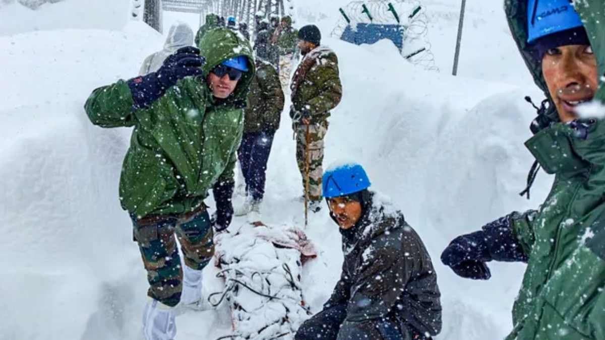 Uttarakhand BRO worker dies in avalanche 47 rescued