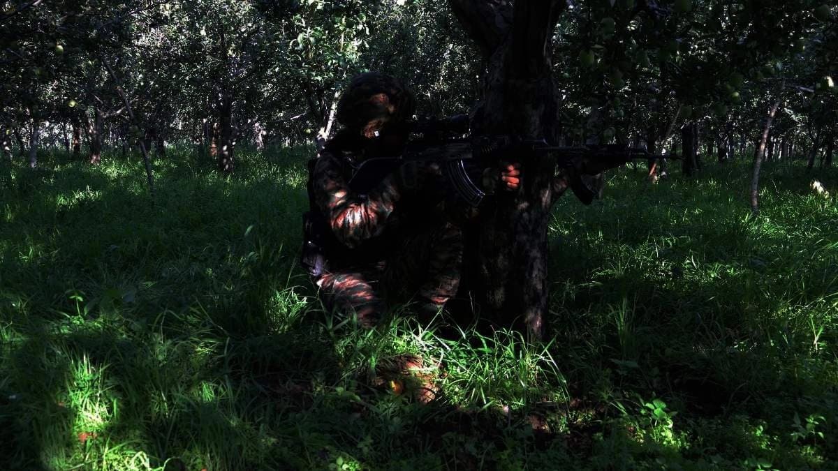 Op Akhal: Terrorist killed 2 more trapped in gunfight with security forces in kashmir