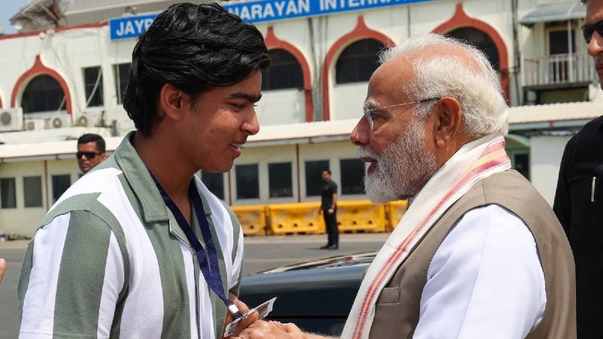 PM Modi meets IPL teen sensation Vaibhav Suryavanshi after record-breaking run