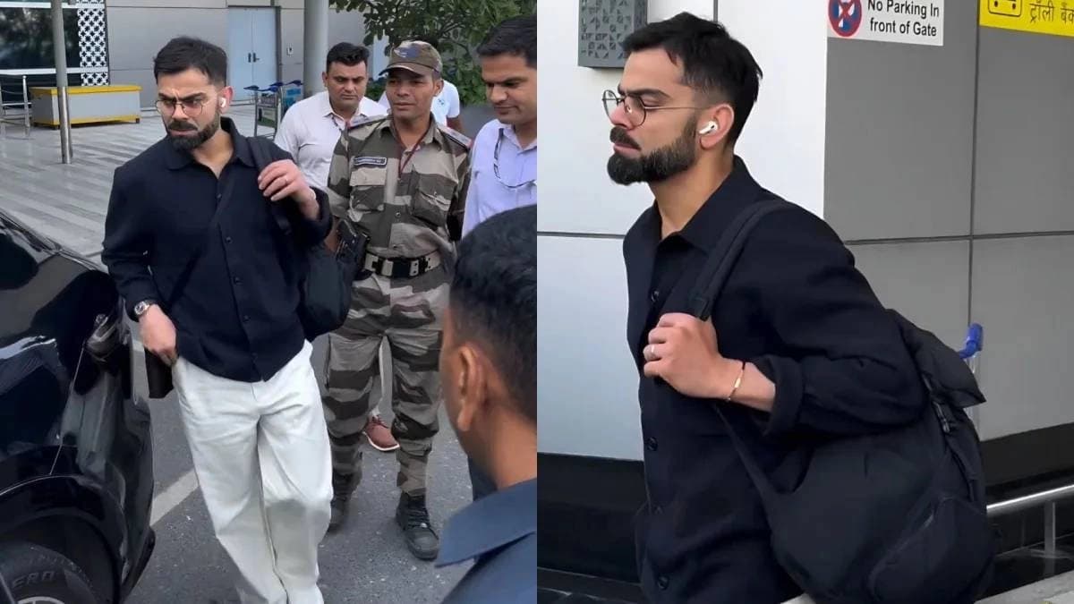 Virat Kohli Arrives In Delhi Ahead Of Australia Flight