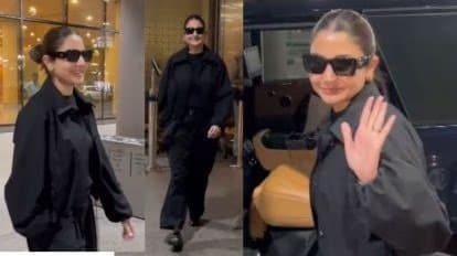 Anushka Sharma returned to Mumbai from London months after the birth of her son  ENT