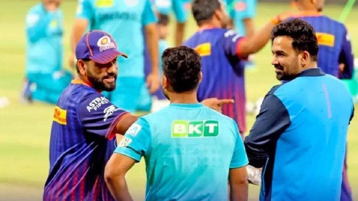 During IPL Rohit Sharma Chat With Zaheer Khan gone Viral