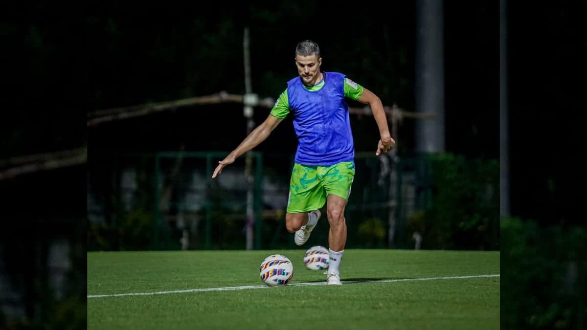 Nuno Reis joined mohun bagan practice after North East United match spt 