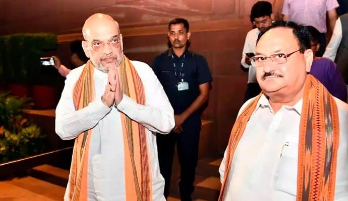 Amit Shah and JP Nadda went jorasanko gurudwara and Kalighat mandir