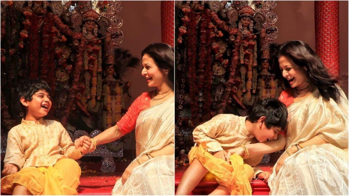 ক'দিন পরেই বড়দাদা হবে কবীর, দুর্গা দালানে মা-ছেলের কাণ্ড দেখে অবাক নেটপাড়া