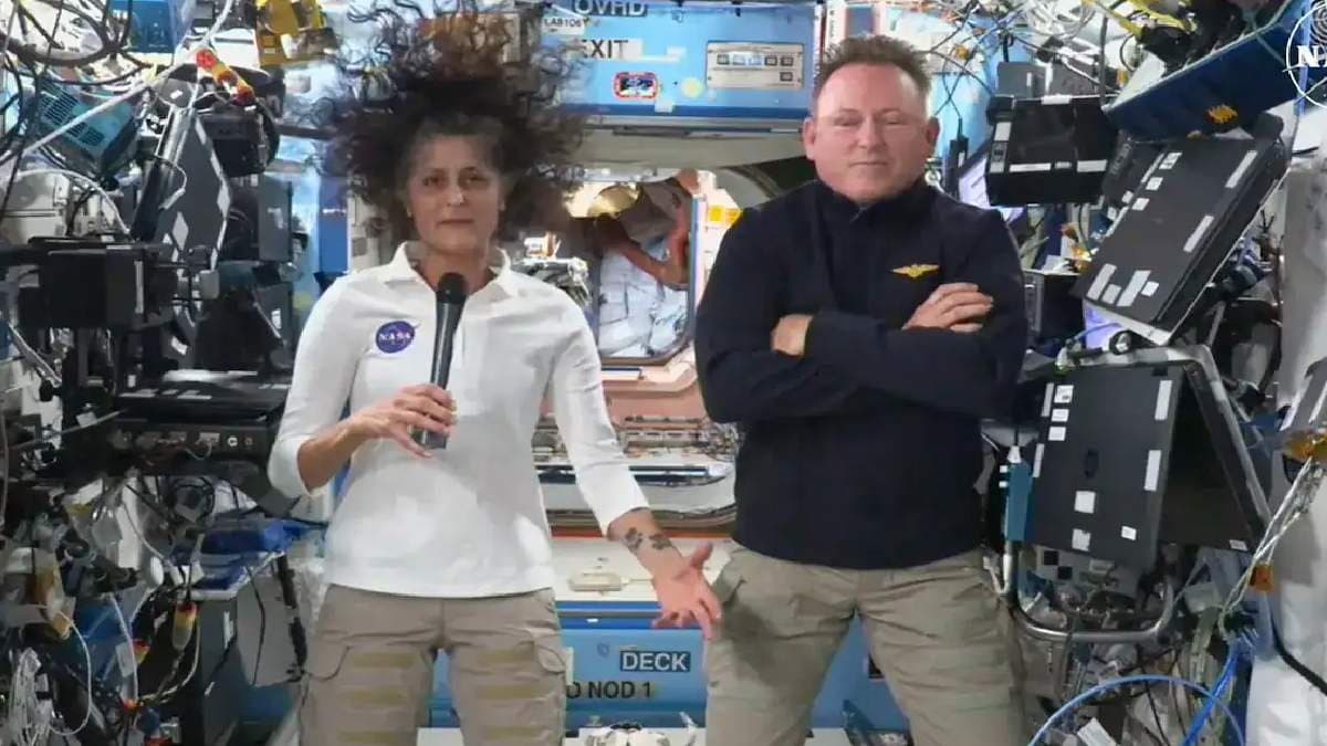 Sunita Williams to come back on tuesday