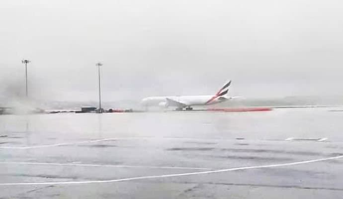 Flight services disrupted as heavy rainfall lashes Mumbai