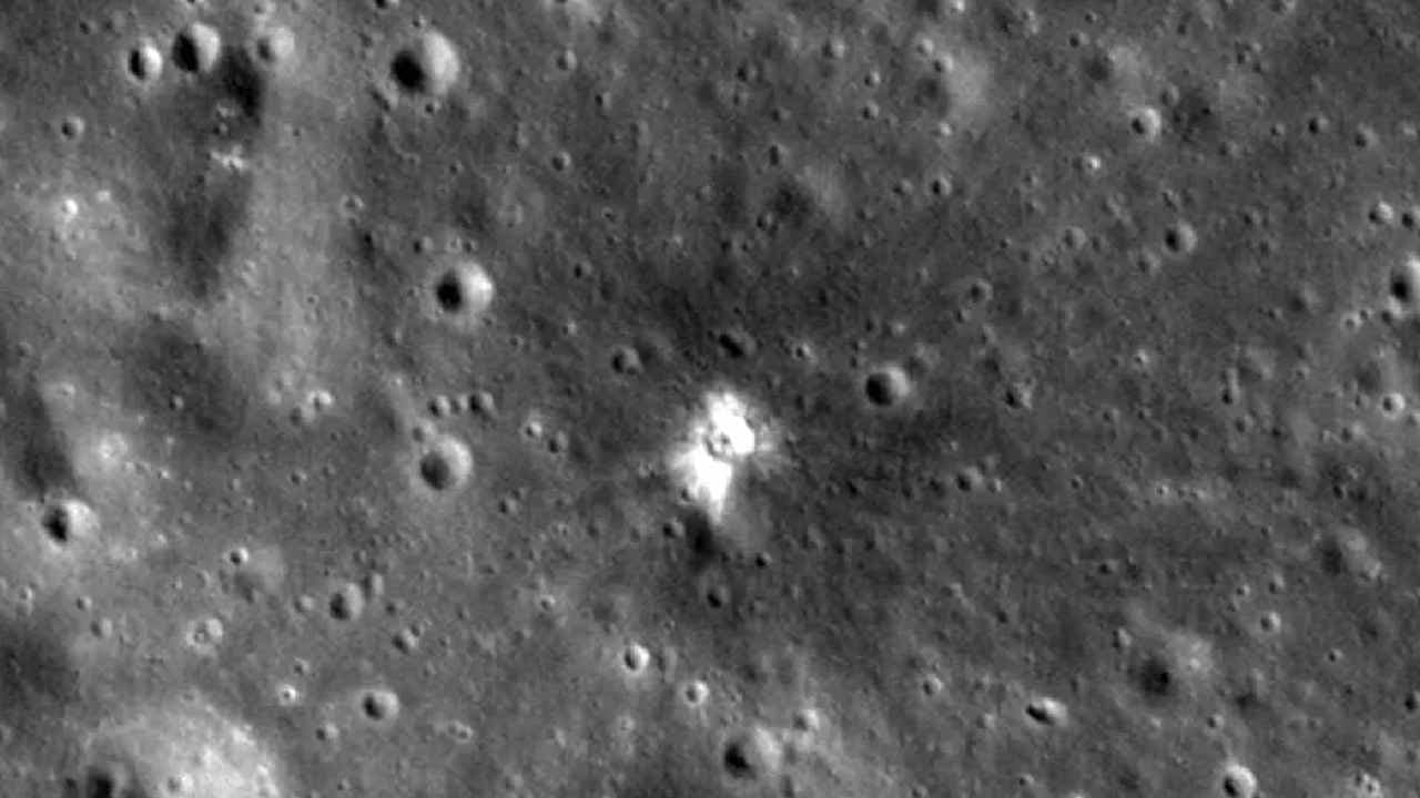 Moon: Big Explosion seen from Earth