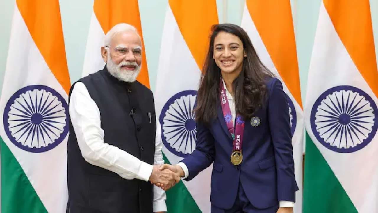 PM Modi congratulates Smriti Mandhana and Palash Mucchal