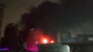 Four Dead Many Injured In Fire Near Rithala Metro Station In Delhi