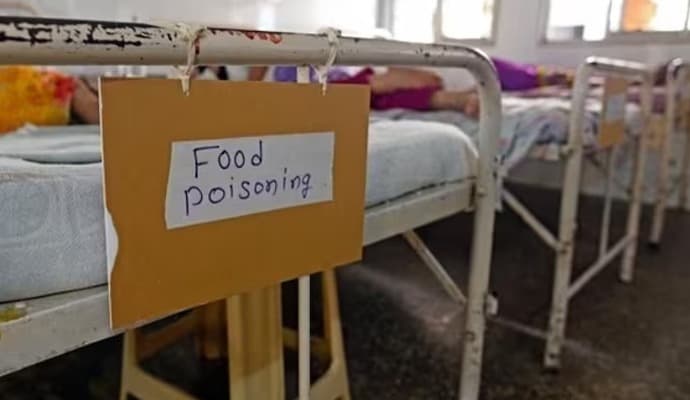  80 students fall ill due to food poisoning gnr