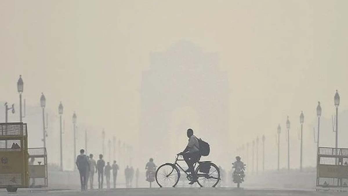 Very Poor Air Quality On Diwali Morning In Delhi After Night Of FireCrackers