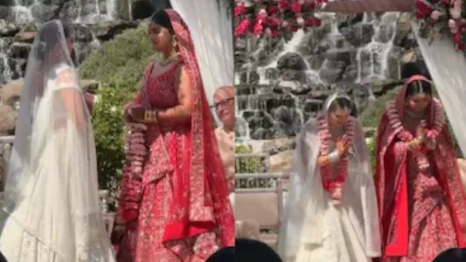Two Women Wedding With Hindu Rituals Sparks Debate