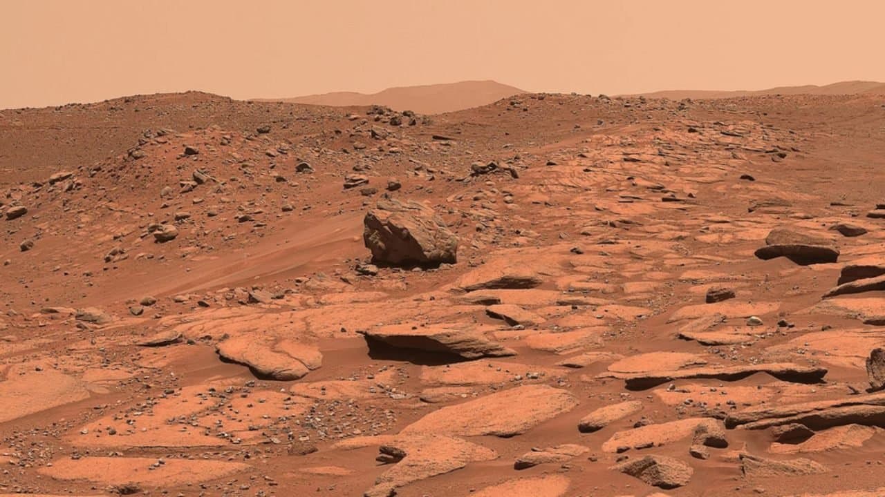 NASA Perseverance rover found a strange rock on Mars which should not be ther