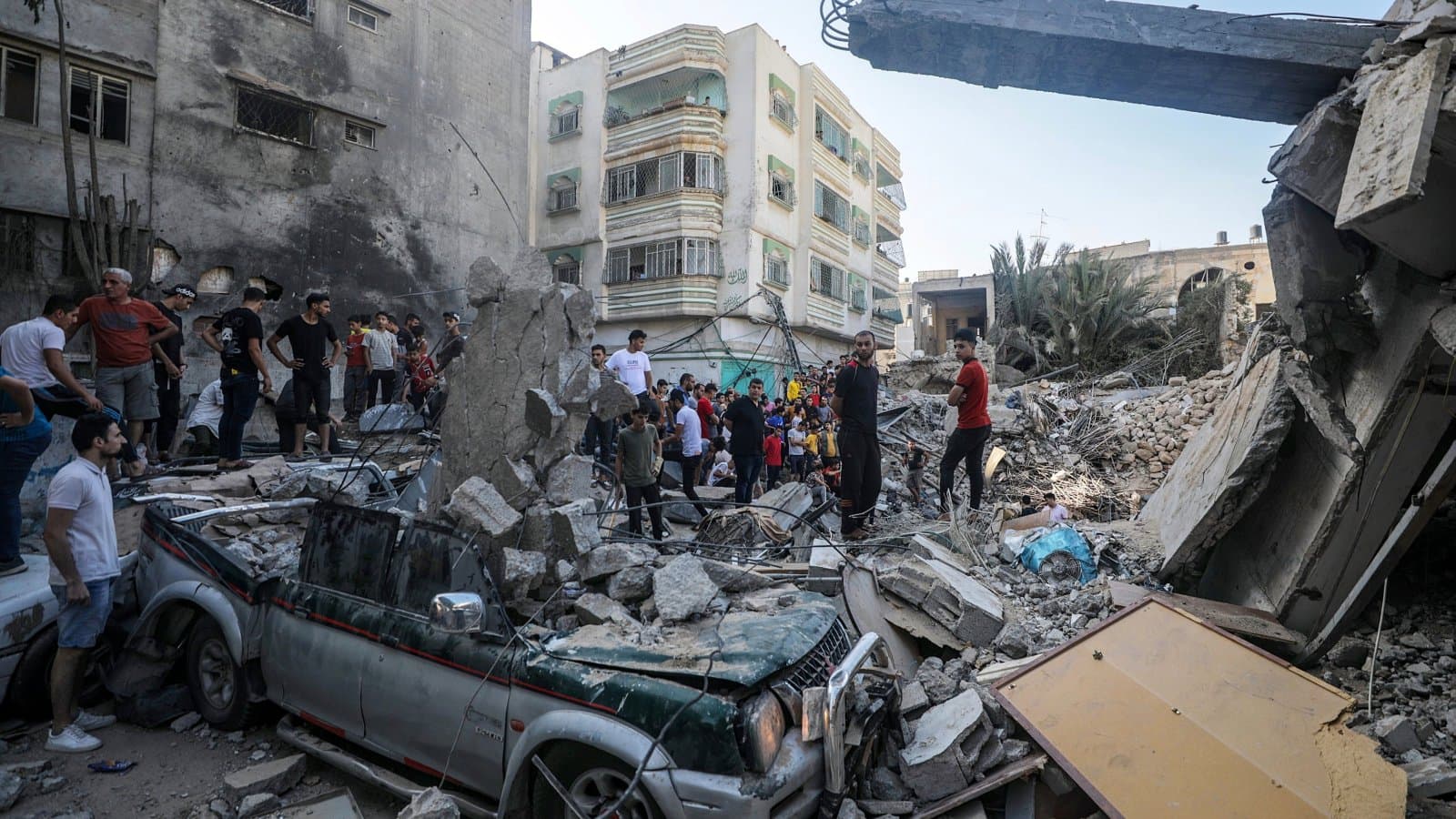 Israeli bombing killed 95 Palestinians in gaza