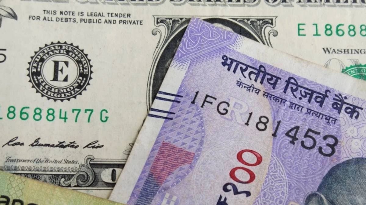 Indian rupee falls to dollar with a record points