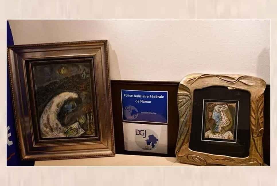 Stolen Picasso, Chagall paintings found in Antwerp house