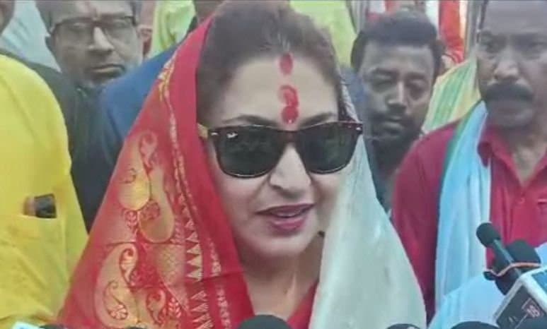 Satabdi roy starts campaign in birbhum