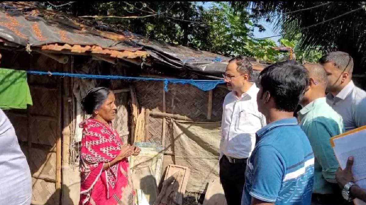 District Magistrate Personally Inspects to Ensure No Corruption in abas Yojna gnr