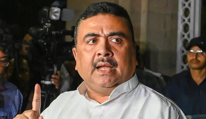 Calcutta High Court gives permission to Suvendu Adhikari for Dharna in front of Raj Bhavan 