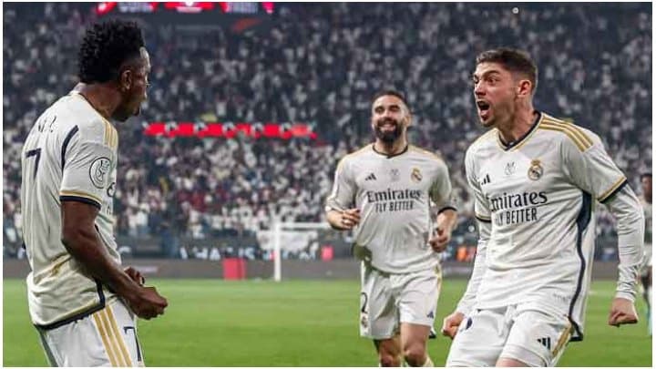 Vinicius Junior smashes hattrick as real Madrid thrash Barcelona 