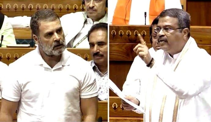 Rahul Gandhi's NEET blame game barb at Education Minister