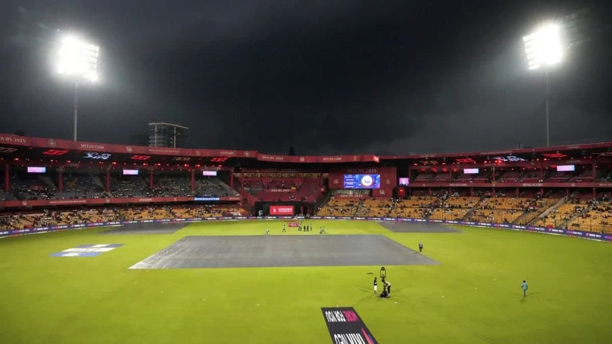 IPL 2025: KKR vs RCB match abandoned due to rain spt 