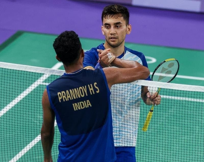 HS Prannoy message to Lakshya Sen after clash in Paris Olympics 