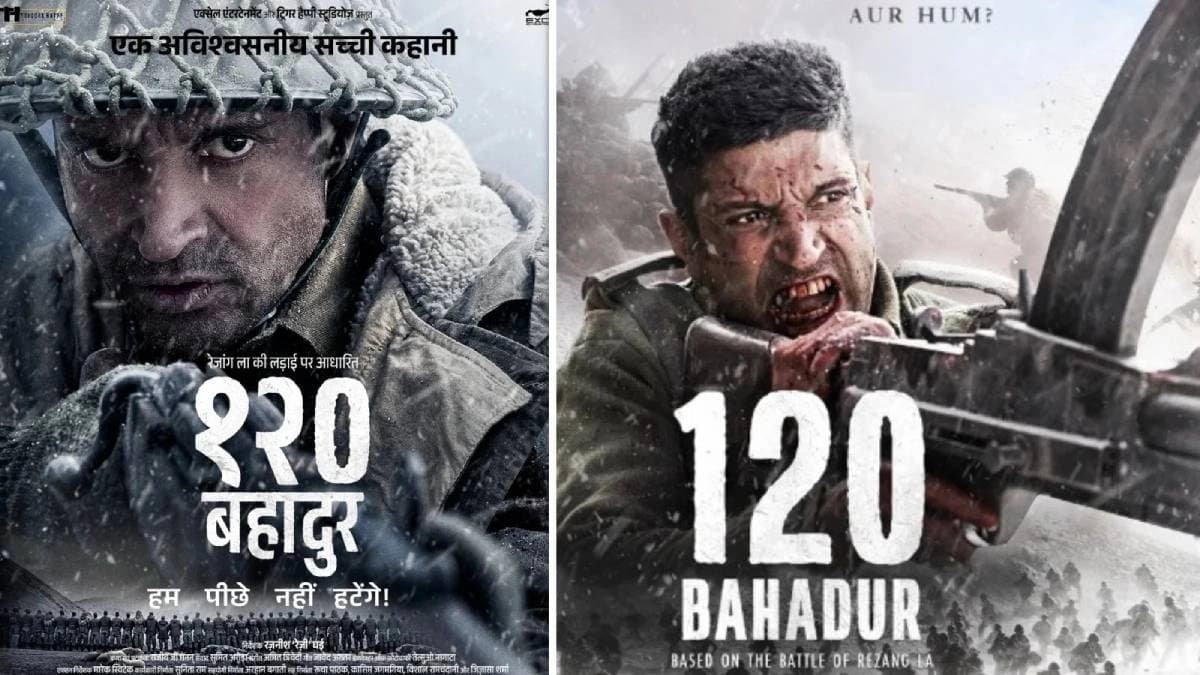 Battle of Rezang La Comes Alive in Farhan Akhtar s Gritty 120 Bahadur Teaser