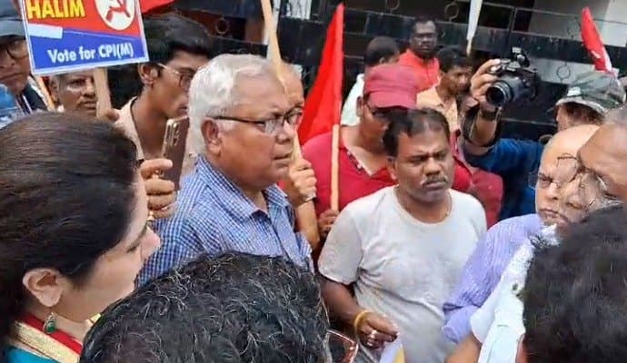 Saira Shah Halim election campaign stopped by police