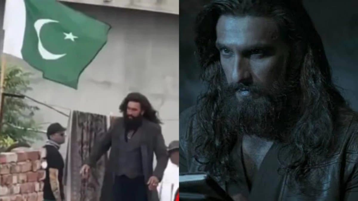 Ranveer Singh s upcoming movie Dhurandhar faces backlash after Pakistani flag spotted in set