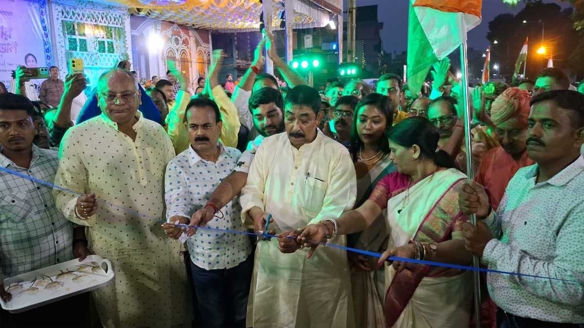 Anubrata Mondal inaugurates birbhum Puja carnival_gnr