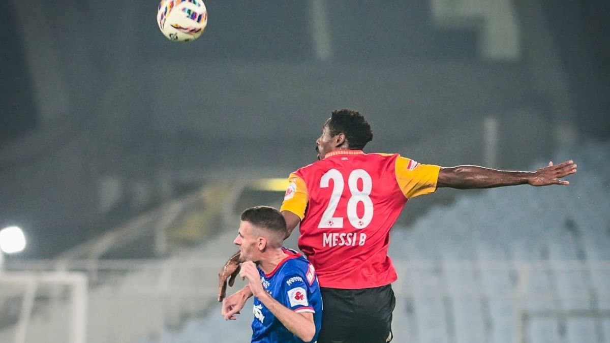 East Bengal and Bengaluru match ends in a draw spt