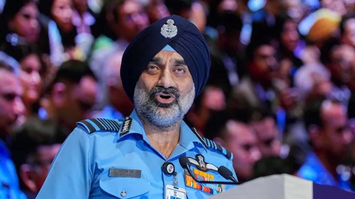 Air chief says six Pak jets shot down in Operation Sindoor