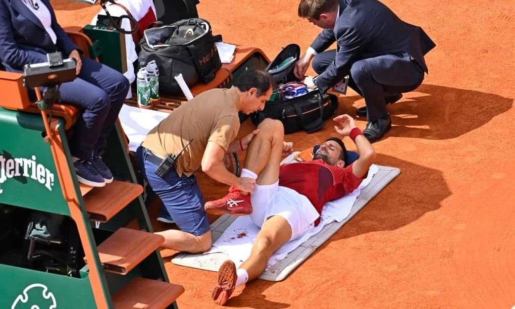 Novak Djokovic: হাঁটুর চোটের জন্য ফরাসি ওপেন থেকে ছিটকে গেলেন জকোভিচ 