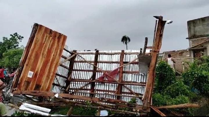  30 second storm devasted a portion of Basirhat gnr